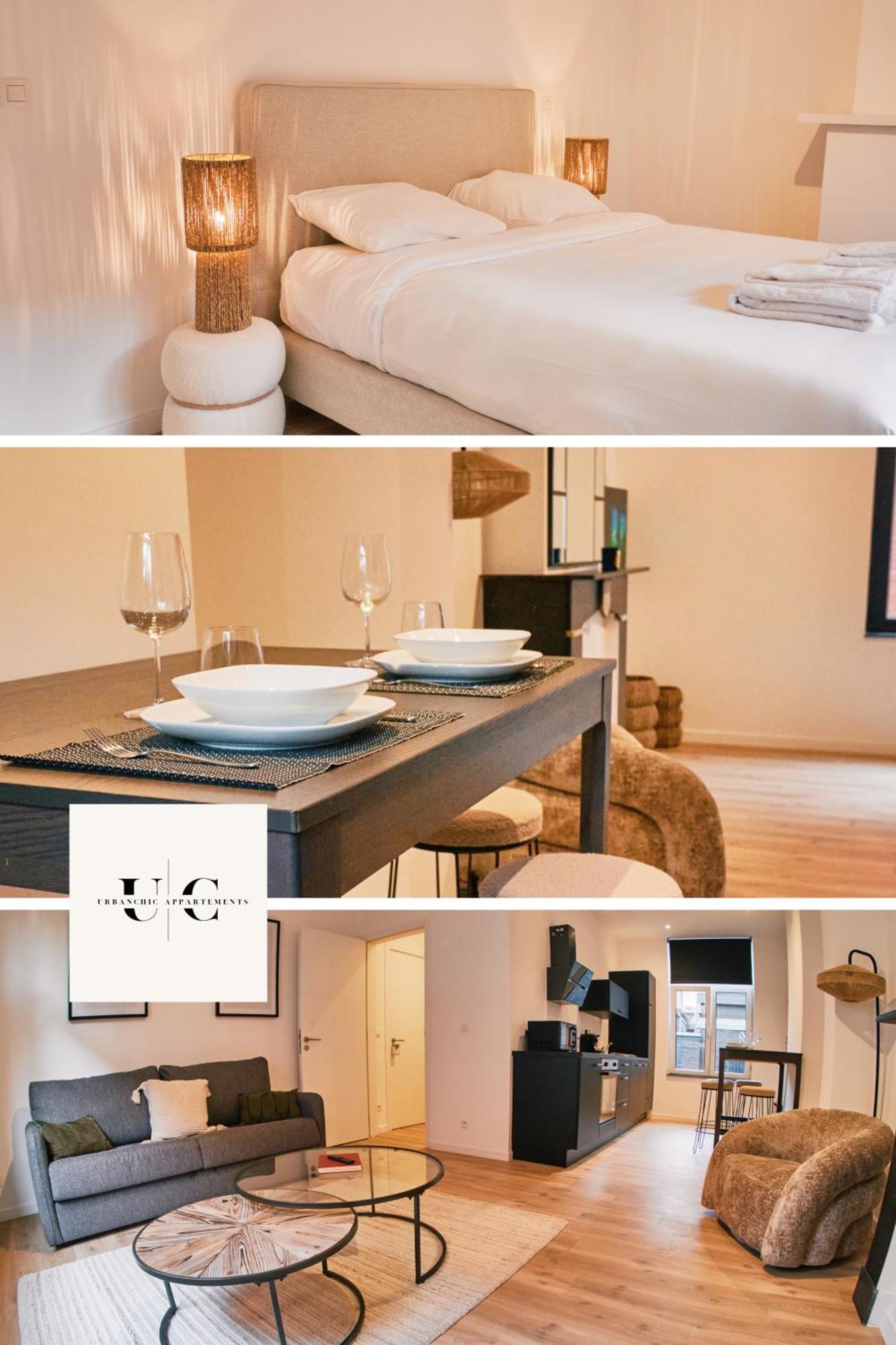 Urbanchic Appartement Cosy 1B リエージュ エクステリア 写真
